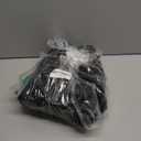 Extra Large Foldable Duffel Bag for Travel  Heavy-Duty Cargo Bag with Zippers & Reinforced Handles, TSA Approved, Water-Resistant size 25x19.5x13, TSA Aprove, load up to 50 lb (black)