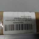 No Drill Cordless Vinyl Mini Blinds,White,33.5" W x 36" H