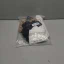 Ficerd 3 Pack Women's Maternity Shirts Short Sleeve V Neck Babydoll Blouse Pregnancy Peplum Tunic Tops Comfy Loose Shirt, S