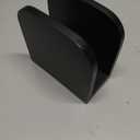 ALELION Black Napkin Holder for Table - Wood Upright Napkin Holders for Kitchen - Wooden Coutertop Napkin Dispenser for Dining Room Table Restaurant Picnic Party