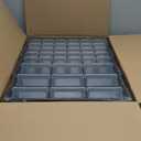 Elevon Hardware and Craft Cabinet 14.8" W x 6.3" D x 18.7" H, 39 Drawers, Black