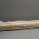 LUCKUP Cordless Bamboo Roman Blinds Shades for Indoor Windows-Blackout Room Darkening Roman Blinds with 6" Valance Cover Enhanced Privacy, 44" W x 64" H