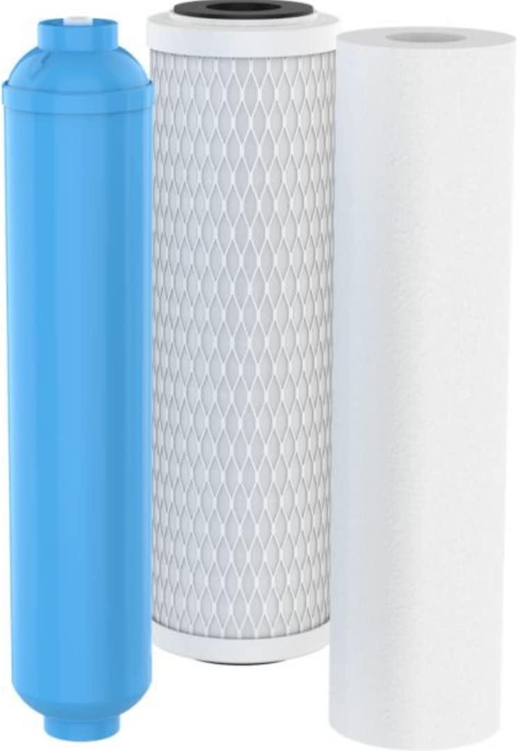 Pentair OMNIFilter ROR2050 Reverse Osmosis Replacement Cartridge Kit, For Use with OMNIFilter RO2050 Premium Reverse Osmosis Water Filter System, Includes Replacement Filter Cartridges and O-Rings