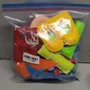 CANREVEL Pre-Strung 3D Happy Birthday Banner, 3 PCS Rainbow Happy Felt Garland, Pom Pom Garland, Triangle Fabric Bunting, Reusable Rainbow Birthday Decorations for Girls Boys Women Men