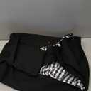 NextFri Pet Sling Carrier Adjustable Shoulder Strap Puppy Tote Hands Free Reversible Pet Backpack for Outdoor Travel Black