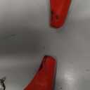 Tevlaphee Universal Wheel Lock Heavy Duty Security Trailer Wheel Lock Anti Theft Wheel Locks for Cars SUV Camper Motorcycle Trailer Great Deterrent Bright Color with 3 Keys (Red-Yellow)