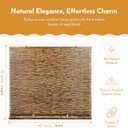 Radiance Cord Free Bamboo Shades - Roll-Up Shades for Porch, Patio & Interior Windows - Bamboo Shades for Indoor & Outdoor - Cocoa - 60" W x 72" L - (3370760E)