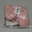 XSY&G Dog Boots,Waterproof Dog Shoes,Dog Booties with Reflective Strips Rugged Anti-Slip Sole and Skid-Proof,Outdoor Dog Shoes for Medium Large Dogs 4Pcs Pink-Size 5 (Size 5:2.7''x2.2'')(L*W) for 41-60 lbs)