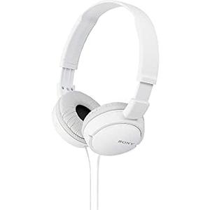 Sony ZX Series Wired On-Ear Headphones, White MDR-ZX110