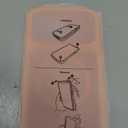 TOCOL for Phone 17 Pro Max Phone Case, Builtin Magnetic Ring, Compatible with Magsafe, Full Camera Protection, Translucent Matte Phone Case for 17 ProMax 6.9 inch (Orange)