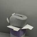 C CUSHION LAB Patented Pressure Relief Seat Cushion for Long Sitting Hours on Office/Home Chair, Car, Wheelchair - Extra-Dense Memory Foam for Hip, Tailbone, Coccyx, Sciatica - Light Grey (Gray)