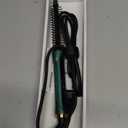 Mini Thermal Round Brush, 0.35 Inch Barrel Volume Heat Styling Brush for Men and Women Short Thin Curly Straight Hair, Heated Curling Iron,12 Temperature Setting (0.95 Inch with Bristles)