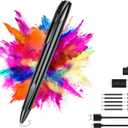 Multi-Function Camera Pen, 1080P HD Mini Camera with 64GB Card, Long Battery Life, USB Data Transfer, Includes 5 Refills (Premium Black)