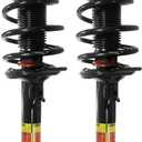 8V0413029K Pair Front Shock Absorber Struts W/Electric Compatible with Audi A3 S3 2015-2023, RS3 2015-2022, 8V0413029K, 8V0413029P, 8V0413029, 8V0413029J, 8V0-413-029-P, 8V0-413-029-K