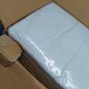 GOLD TEXTILES Bulk Pack 60 Pcs (5 Dozen) White Economy 15x25 Inches Basic Hand Towel - 2.25 lb/dz