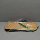 LONBET Toilet Paper Storage for 12 Rolls, Stackable & Foldable - The Ultimate Bathroom Organizer - Waterproof Basket with Bamboo Lid - Elegant Toilet Paper Storage Holder, Black