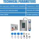 Portable Extracorporeal Shock Wave Machine, Touch Screen Massage for Therapy Pain Relief