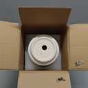 Pot for Plants 6 Inch - Ceramic Planter for Indoor Plants Decorative Plant Pot with Drainage Holes and Saucer Outdoor Flower Pot Modern Succulent Pots for Office Desk Decor White