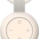 Portable Baby Sound Machine [White Noise for Babies Kids Adults][Timer Function][12 Soothing Sounds][Sleep Soother] 15 Hours Battery Life, Travel,Registry,Gifts,Shower,Clips on Baby Stroller