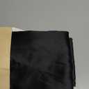 Bedsure Satin Body Pillow Pillowcase, Similar to Silk Body Pillow Cover with Zipper, Soft & Breathable Long Pillow Case, Cooling & Silky Long Pillowcase for Hair and Skin, Gifts, Black, 20x54 Inches