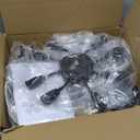 Modern Tree Branch Crystal Chandelier Luxury Blacl Crystal Pendant Lighting 23.6" Contemporary 8-Light Chandeliers for Dining Room Kitchen Bedroom Living Room (23.6" Round, Black)