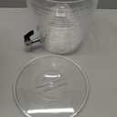 CreativeWare Bark Beverage Dispenser, 2.5 Gallon, Clear, (Pack of 1)