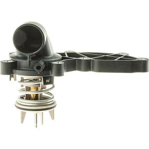 MotoRad 758-185 Housing Thermostat - Audi Q7 (11-15) A6 Quattro (09-15) Q5 (13-17) S4 (10-16) A7 Quattro (12-15) S5 (12-17) SQ5 (14-17) A8 Quattro (12-14), Porsche Cayenne (11-19) Panamera (12-16)