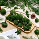 24 Pcs Small Olive Green Velvet Christmas Ornaments Ball Set Shatterproof Christmas Tree Decorations Assorted Flocked Xmas Baubles Decorations Xmas Holiday Party Wedding Decor