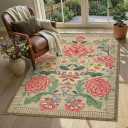 GarveeHome Washable Area Rugs 3' x 5' (Rectangular), Camel