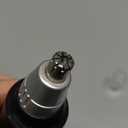 Ear and Nose Hair Trimmer Clipper - 2025 Professional Painless Eyebrow & Facial Hair Trimmer for Men Women, Battery-Operated Trimmer with IPX7 Waterproof, Dual Edge Blades for Easy Cleansing Black