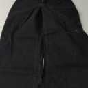 roswear Women's Wide Leg Jeans Casual High Waisted Stretch Baggy Loose Denim Pants (Large, Black)