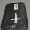 opux Insulated Lunch Box Men Women, Lunch Bag for Work School, Leakproof Soft Cooler Tote Adult, Large Lunch Pail Kids Boys Girls, Picnic Beach Food Bag with Shoulder Strap, Black (Medium - 8L)