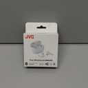 JVC HAD5TW Ultra-Compact IE Bluetooth Earbuds, True Wireless with Charging Case (Coconut White)