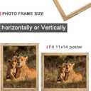11x14 Picture frame set of 3, Modern Style woode frames Wall Mounting Horizontally or Vertically, 11 x 14 Wall Gallery Poster Photo Frame with Shatter Resistant Plexiglass,best gift