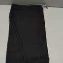 Urban CoCo Women's Elastic High Waist A-Line Flared Midi Skirt Solid Ribbed Knit Skirts, XL