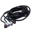 Fog Lamp Harness Fit for Chevrolet Camaro LS LT SS ZL1 1LT 2010 2011 2012 2013, Fog Lamp Light Connector Harness Replace 645-536 901-37033 92243262