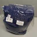 BRILLMAX 6 Pack Navy Blue Tablecloths 60 x 102 Inch for 6ft Rectangle Tables - 150 GSM Polyester Fabric, 15" Standard Drop, Water, Stain & Wrinkle Resistant Cloth Cover for Wedding Dining Buffet