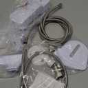 Hot and Cold Bidet Attachment for Toilet, Non-Electric Self Cleaning Dual Nozzle(Frontal/Rear Wash) for Bidet Toilet Seat, Adjustable Water Pressure, Extra Phone Holder