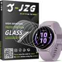 JZG 6 Pack for Garmin Vivoactive 5/6 42mm Flexible Screen Protector, Soft Film, HD Clear, Bubble Free, Anti Scratch