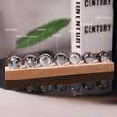 7 Pcs Planet 3D Solar System Crystal Ball Model Gift Space Astronomy Gift Planets Multicolor Universe Galaxy Globe Ball Science Astrophysics Gift Night Light Kids Bedroom Adults Gift