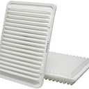 Forccord 2-Pack Engine Air Filter Fits for 2023-2005 Toyota Tacoma (Only Fit For L4 2.7L) Air Filter Replacement 17801-0C040, 17801-YZZ04 Car Accessories