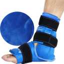 Atsuwell Ankle Ice Pack Wrap, Reusable Ice Pack for Ankle, Large Gel Cold Pack Foot for Cold Compression, Flexible Heel Gel Pack for Men Women, Relaxation