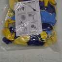 Blue Yellow Balloon Garland Arch Kit 136 Pcs Royal with Lemon Foil Balloons for amalfi last toast on the coast Bachelorette Bridal Shower Decorations Main Squeeze Party Supplies (Blue Yellow)