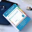 2026-2027 Planner Refills  July 2026 - June 2027, Daily Planner Refills 2026-2027, Two Pages Per Day Daily & Monthly Planner Inserts, 8.38" x 5.51", Ring-Bound with Tabs