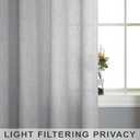 Grey Bedroom Curtains 63 Inch Length for Living Room 2 Panels Rod Pocket Burlap Canvas Look Linen Semi Sheer Dove Gray Light Filtering Curtains for Nursery Teen Boys Room Office Modern Decor 63 Long