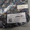 Amazon Essentials Women's Cap Sleeve Boat-Neck Faux Wrap Dress (Medium, Black Ditsy Floral)