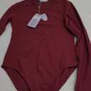 MANGOPOP Tank Top Body Suits Women Sexy Crew Neck Racerback Halter Ribbed Sleeveless Bodysuit for Women, M