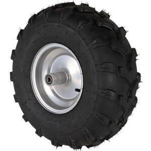 RedCap 19x7.00-8 Front Tire & Wheel Rim Assembly Pre-mounted for Coleman CT200U BT200X CT200UEX 196cc Hisun 200-3 200-7 Axis M200 Mini Bike with 6202RS Bearings