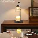 Candle Warmer Lamp with Timer Dimmer, Birthday Gifts for Mom Women Friend Sister, House Warming Gifts, Wax Melt Warmer, Office Apartment Dorm Room Home Decor