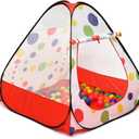Kids Ball Pit Pop up Play Playhouse Tent, for Boys Girls Babies and ToKids Ball Pit, Playhouse Tent for Boys Girls Babies and Toddlers, Indoor Outdoor Toy Balls Not Includedddlers